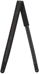 Amorphis Vegan Guitar Strap 6 Noir