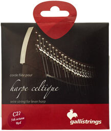 Lever Harp Bass Wire C27