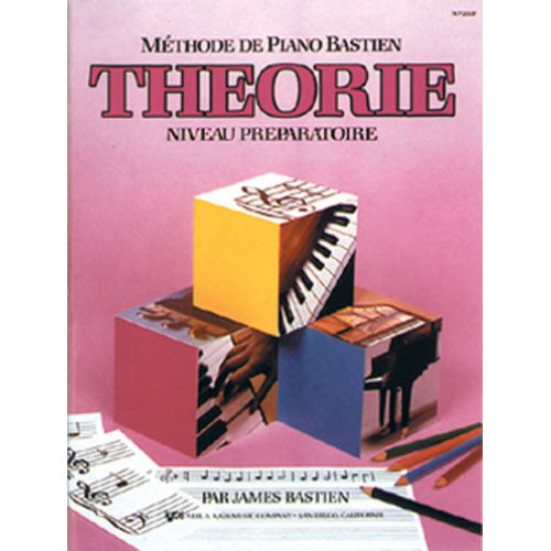 Methode De Piano Bastien - Theorie Niveau Preparatoire