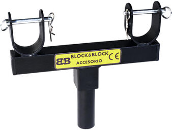 AM3502 Truss Support 35mm male noir