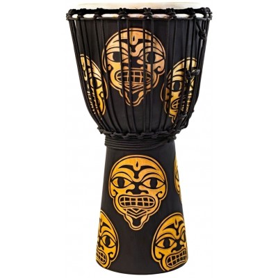 Djembe Street Series Carved Watcher 12? Tssdj-Ltw