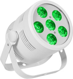LED Silent Par 6 QCL Floor WH
