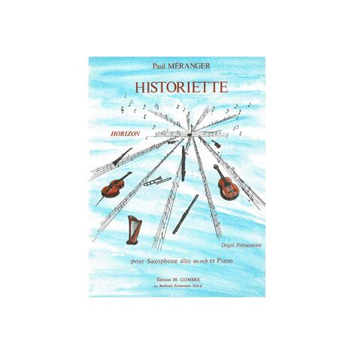 Meranger - Historiette - Saxophone et Piano
