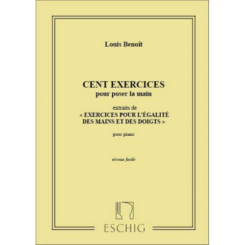 Benoit - 100 Exercices - Piano