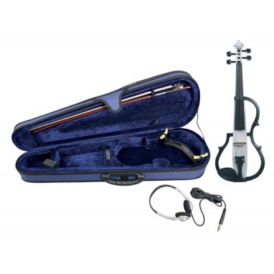 Violon Élec 4/4 - Vernis Blanc