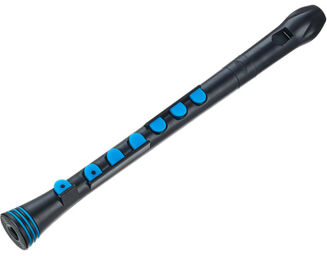 Recorder+ Baroque black-blue Noir