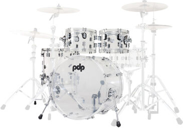 PDP Concept Clear Acrylic 4pc Clear Acryl