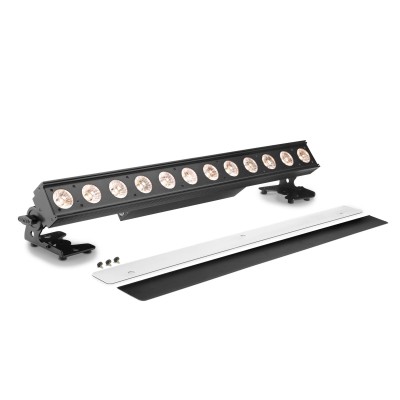 Pixbar DTW Pro - Barre TRI-led 12 X 10 W Avec Lumire Blanche Variable et Contrle DIM-to-warm