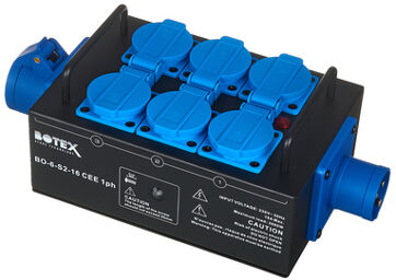 Power box BO-6-S2-16 CEE 1ph
