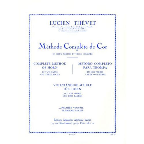 Thevet L. - Methode Complete De Cor Vol.1