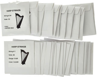 Strings Set Pillar Harp 34