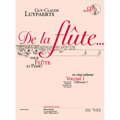 Guy-Claude Luypaerts: de La Flûte Vol. 1