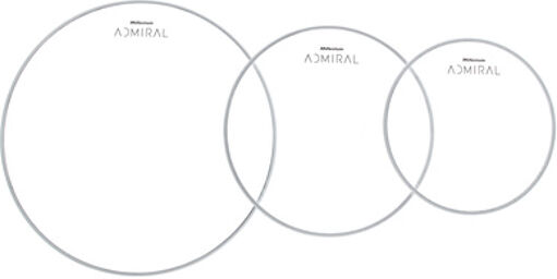 Admiral Clear Drumhead Pack 1