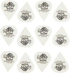 Plectrums Tortex Sharp 1,50 12 Blanc
