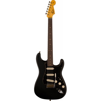 CS Stratocaster Postmodern Journeyman Relic Rosewood Aged Black
