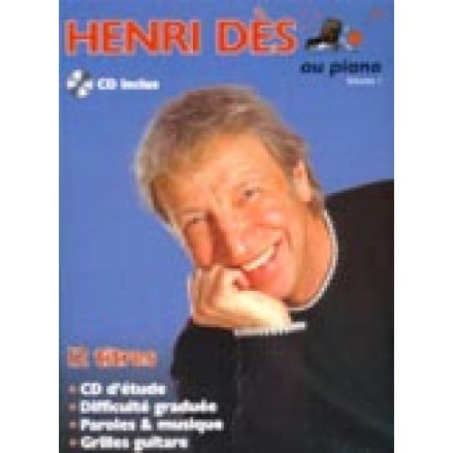 Des Henri - Au Piano Vol.1 + CD - PVG