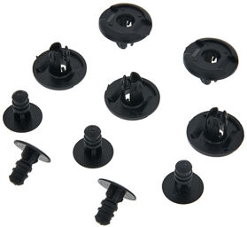 Re-usable Spare Rivets Noir