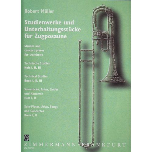 Muller Robert - Technische Studien Fur Posaune Vol .2 - Trombone