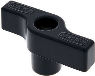 Knob M12 Hand Screw Black