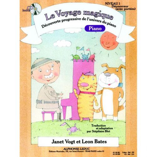 Vogt/bates/blet - Le Voyage Magique - Decouvreur Niveau 1 (avec Portees) + CD