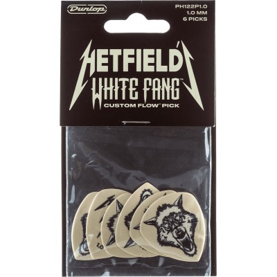 PH122P100 Flow / Hetfield's White Fang / Player's Pack of 6 1,00mm