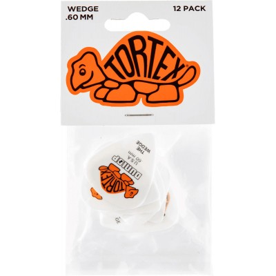 424P60 Tortex Wedge Player's Pack de 12 0,60Mm