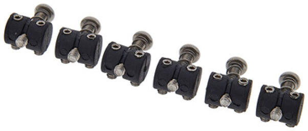 String Saver Saddle Barrel Noir avec vis chromées