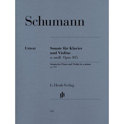 Schumann R. - Sonata For Piano And Violin A Minor Op. 105
