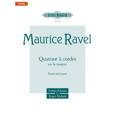 RAVEL MAURICE - QUATUOR A CORDES - CONDUCTEUR & PARTIES
