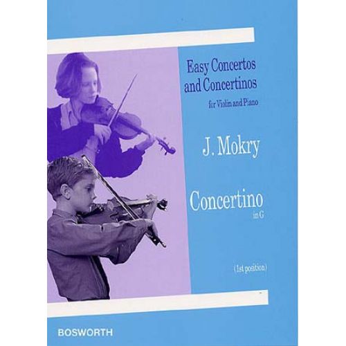 MOKRY JIRI - CONCERTINO IN G - VIOLON / PIANO