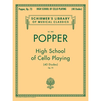 High School of Cello Playing (40 Etudes), Op. 73