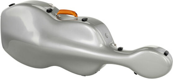Alpha Carbon Cello Case SM Silver Metallic