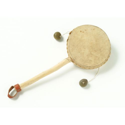 MT013 Klong Klong Tambourin Sur Manche Avec Billes