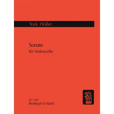 Holler York - Sonate - Cello