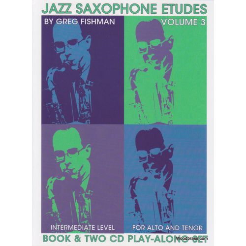 Fishman G. - Jazz Saxophone Etudes Vol. 3 + 2 CD'S