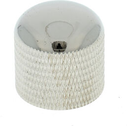 Split Shaft Dome Knob Nickel