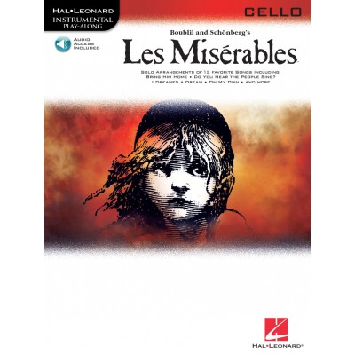 INSTRUMENTAL PLAY-ALONG LES MISERABLES + AUDIO EN LIGNE - CELLO