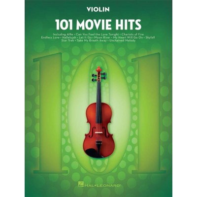 101 Movie Hits For Violin