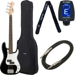 Mini P Bass Black Bundle Noir