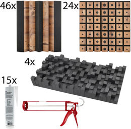 Cinema Room Set M Premium Gris