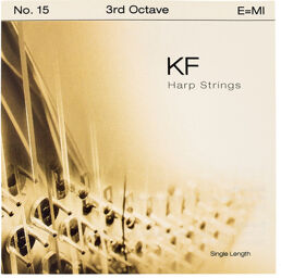 KF 3rd E Harp String No.15