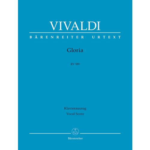 Vivaldi A. - Gloria RV 589 - Reduction Piano