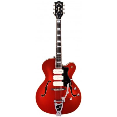 X-350 Stratford Vibrato Red+etui - Stock-B
