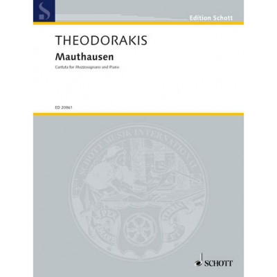 Theodorakis - Mauthausen Ast 168 - MEZZO-soprano et Piano