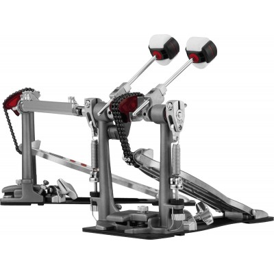 Double Pedale Grosse Caisse Redline Chaine Gaucher
