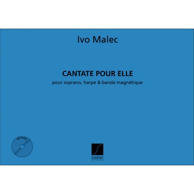 Cantate Pour Elle Sop. Voix Harpe Et Bande