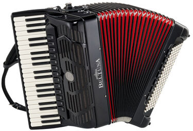 Leader V 120 Compact GHV black Noir avec soufflet rouge