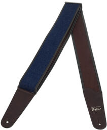 Guitarstrap Denim Blue Vegan