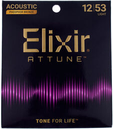 Elixir Attune 21052 Phosphor Bronze