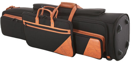 23-ESK Elite Bag Bass Trombone noir avec accents marrons
